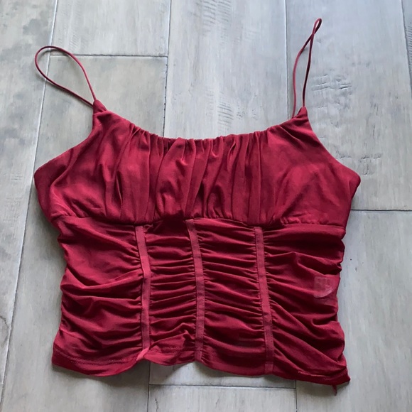 Buister Ruched Tank Top - Picture 1 of 4